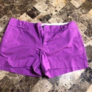 Purple shorts